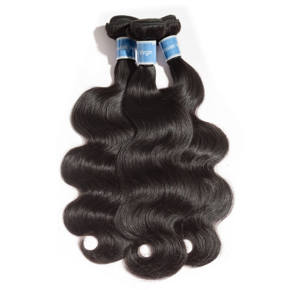 Crowned Classic Virgin Hair Bundle | Peruvian Body Wave